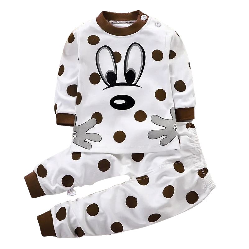 Pijama Infantil Manga Longa para Bebês e Crianças Pijama Infantil Manga Longa para Bebês e Crianças Loja do Bambino Modelo 3 3 a 6 meses 