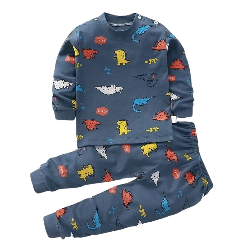 Pijama Infantil Manga Longa para Bebês e Crianças Pijama Infantil Manga Longa para Bebês e Crianças Loja do Bambino Modelo 6 3 a 6 meses 