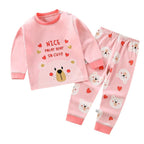 Pijama Infantil Manga Longa para Bebês e Crianças Pijama Infantil Manga Longa para Bebês e Crianças Loja do Bambino Modelo 9 3 a 6 meses 