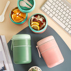 Pote Térmico Infantil em Inox com Colher de Brinde Pote Térmico Infantil em Inox com Colher de Brinde Loja do Bambino 