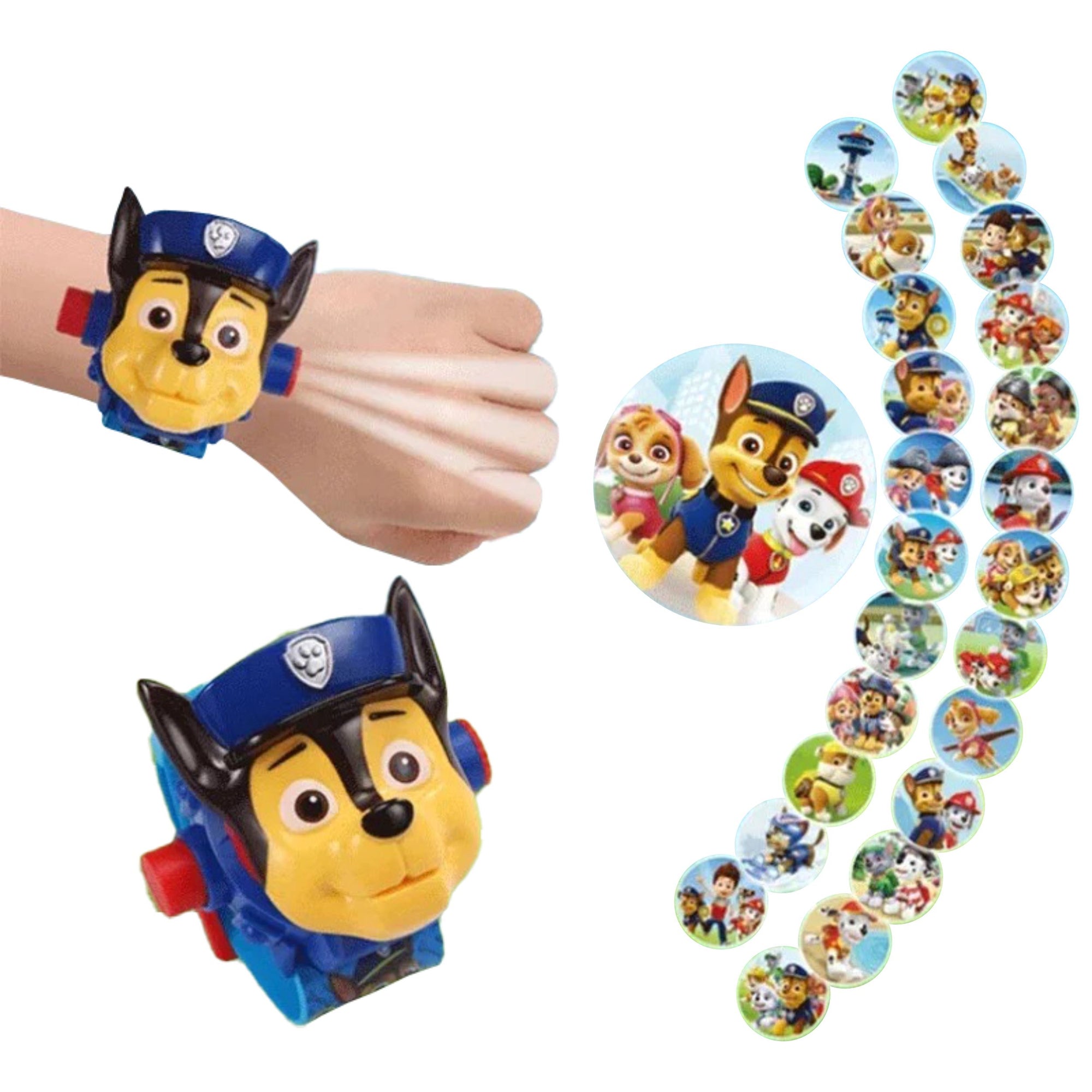 Relógio Patrulha Canina - Com Projetor de Imagens Relógio Patrulha Canina - Com Projetor de Imagens Loja do Bambino 