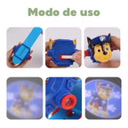 Relógio Patrulha Canina - Com Projetor de Imagens Relógio Patrulha Canina - Com Projetor de Imagens Loja do Bambino 