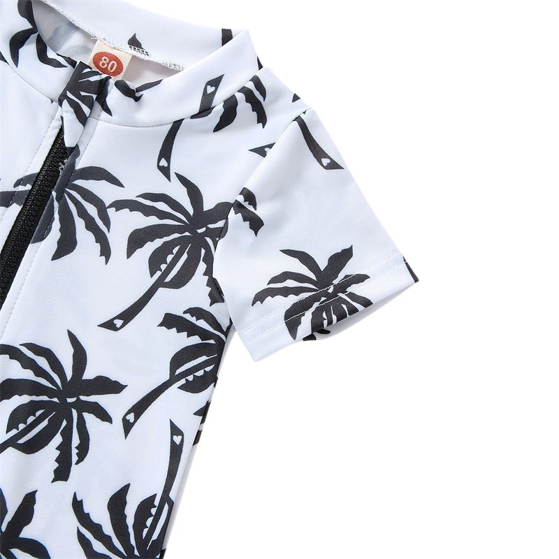 Roupa de Praia Palmeira Infantil + Touca de Brinde Roupa Natação Palmeira Infantil + Touca de Brinde Loja do Bambino 