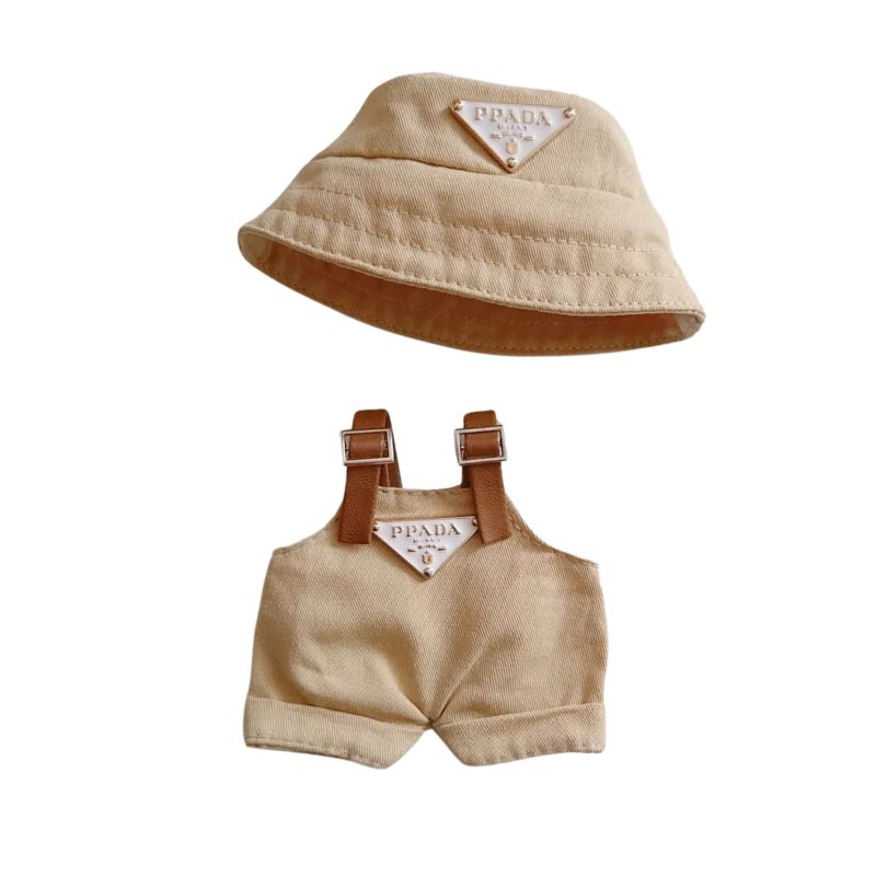 Roupas para Labubu Marcas de Grife Roupas para Labubu Marcas de Grife Loja do Bambino Modelo 07 15cm 