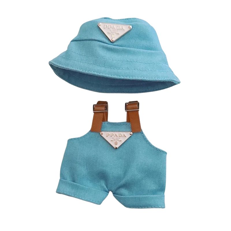 Roupas para Labubu Marcas de Grife Roupas para Labubu Marcas de Grife Loja do Bambino Modelo 05 15cm 