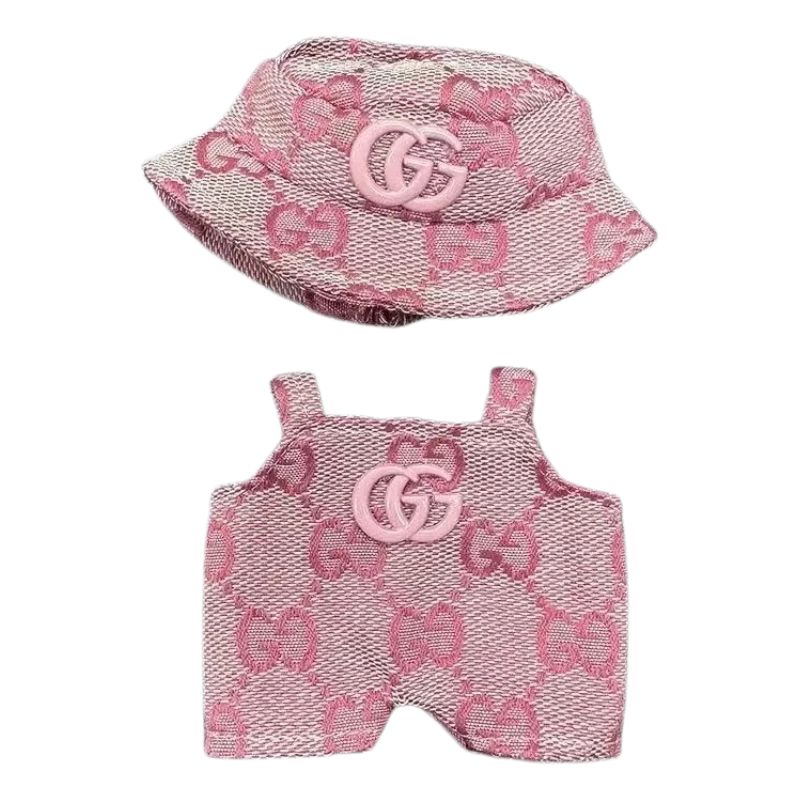 Roupas para Labubu Marcas de Grife Roupas para Labubu Marcas de Grife Loja do Bambino Modelo 02 15cm 