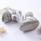 Botinha Inverno - Pantufinha Revestida de Lã Botinha Inverno - Pantufinha Revestida Lã Loja do Bambino 