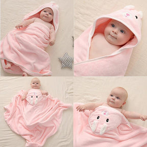 Toalha com Capuz Toque Suave para Recém Nascido Bambino Toalha com Capuz Toque Suave para Recém Nascido Bambino Loja do Bambino 