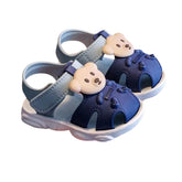 Sandália Bear Masculina para Bebê Sandália Bear Masculina para Bebê Loja do Bambino Azul 6 a 9 meses (11.5cm) 