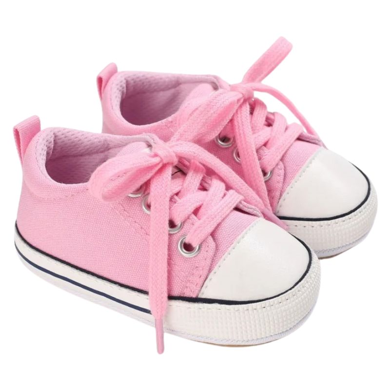 Sapatinho All Star Bebê Sapatinho All Star Bebê Loja do Bambino Rosa 0 a 6 meses ( 11cm) 