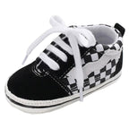 Sapatinho Bebê Estilo Tênis Casual Xadrez Sapatinho Bebê Estilo Tênis Casual Xadrez Loja do Bambino 