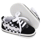 Sapatinho Bebê Estilo Tênis Casual Xadrez Sapatinho Bebê Estilo Tênis Casual Xadrez Loja do Bambino 