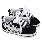 Sapatinho Bebê Estilo Tênis Casual Xadrez Sapatinho Bebê Estilo Tênis Casual Xadrez Loja do Bambino 