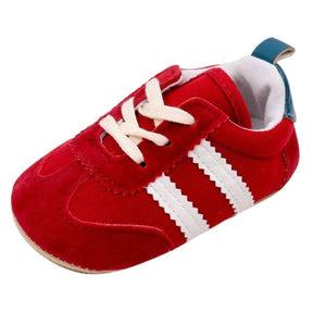 Sapatinho Casual Infantil para Bebê Sapatinho Casual Infantil para Bebê Loja do Bambino Vermelho 0 a 6 (11cm) 