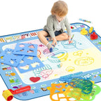 Tapete de Desenho Água Mágica + Canetas Mágicas Reutilizáveis para Crianças Tapete de Desenho Água Mágica + Canetas Mágicas Reutilizáveis para Criança Loja do Bambino 