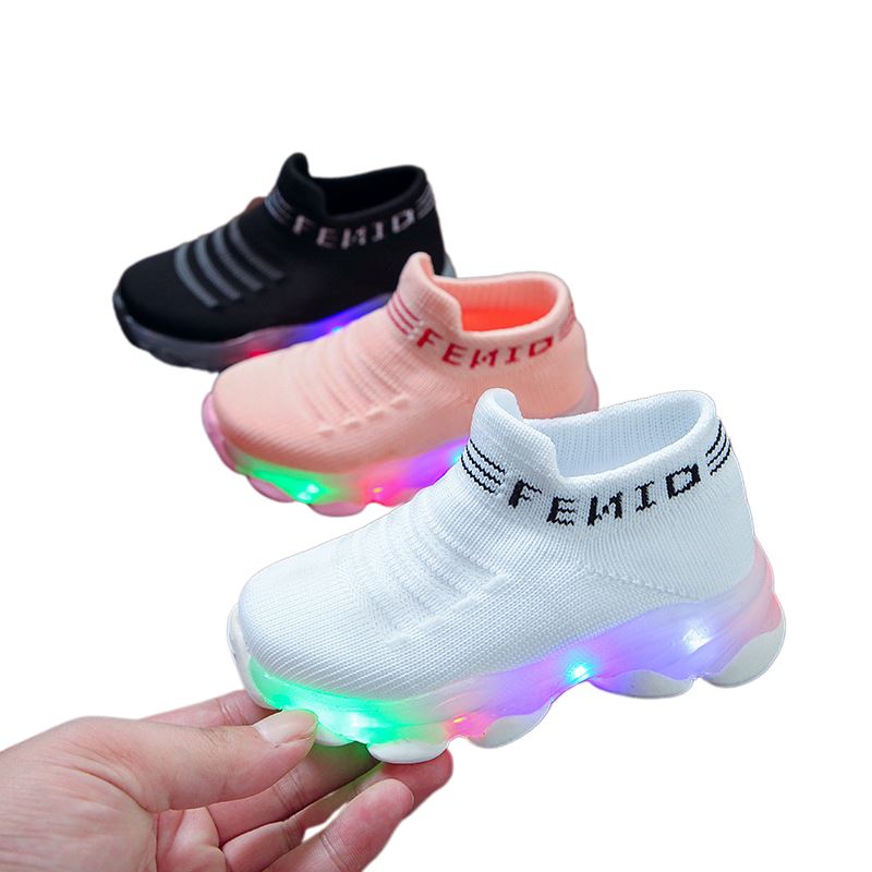 Tênis Casual Infantil com LED Tênis Casual Infantil com Led Loja do Bambino 