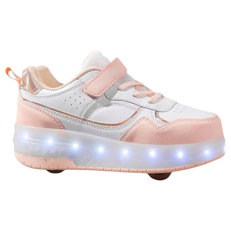Tênis Com Rodinha e Luz de Led Infantil Tênis Com Rodinha e Luz de Led Infantil Loja do Bambino 