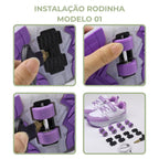 Tênis Com Rodinha e Luz de Led Infantil Tênis Com Rodinha e Luz de Led Infantil Loja do Bambino 