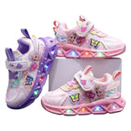 Tênis Frozen Luzinha LED Infantil Tênis Frozen Luzinha LED Infantil Loja do Bambino 