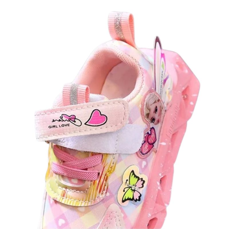 Tênis Frozen Luzinha LED Infantil Tênis Frozen Luzinha LED Infantil Loja do Bambino 