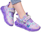Tênis Frozen Luzinha LED Infantil Tênis Frozen Luzinha LED Infantil Loja do Bambino 