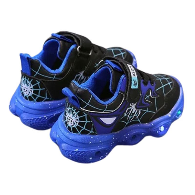 Tênis Homem Aranha com Luzinhas de LED Tênis Homem Aranha com Luzinhas de LED Loja do Bambino 