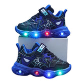 Tênis Homem Aranha com Luzinhas de LED Tênis Homem Aranha com Luzinhas de LED Loja do Bambino Azul 21 (13.3cm) 