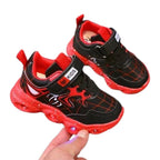 Tênis Homem Aranha com Luzinhas de LED Tênis Homem Aranha com Luzinhas de LED Loja do Bambino 