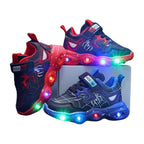 Tênis Homem Aranha com Luzinhas de LED Tênis Homem Aranha com Luzinhas de LED Loja do Bambino 