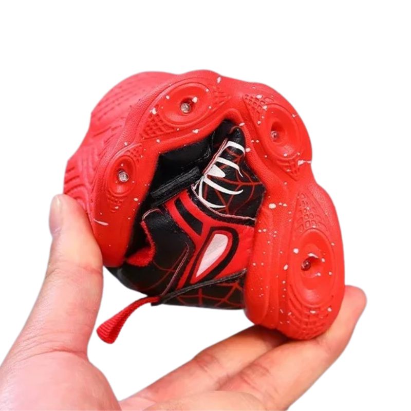 Tênis Homem Aranha com Luzinhas de LED Tênis Homem Aranha com Luzinhas de LED Loja do Bambino 