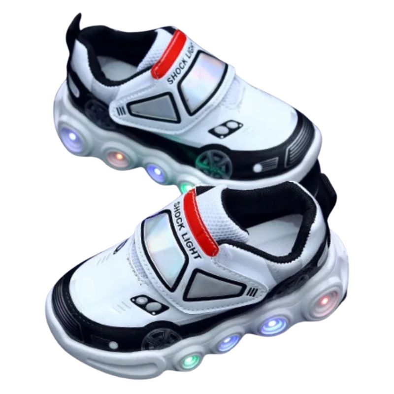 Tênis Infantil Com Luzinha Velcro Masculino Tênis Infantil Com Luzinha Velcro Masculino Loja do Bambino 