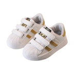 Tênis Infantil Com Velcro Unissex Tênis Infantil Com Velcro Unissex Loja do Bambino Dourado 21 (13cm) 