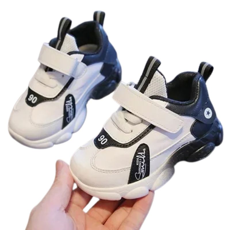 Tênis Infantil Com Velcro e Cadarço Tênis Infantil Com Velcro e Cadarço Loja do Bambino 