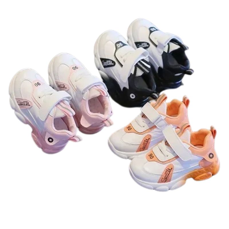 Tênis Infantil Com Velcro e Cadarço Tênis Infantil Com Velcro e Cadarço Loja do Bambino 