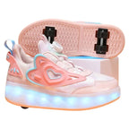 Tênis Infantil Feminino Rodinha com Luz LED Tênis Infantil Feminino Rodinha com Luz LED Loja do Bambino 