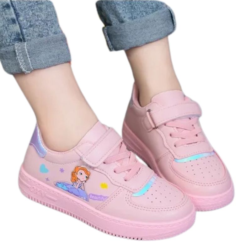 Tênis Infantil Feminino com Velcro Tênis Infantil Feminino com Velcro Loja do Bambino 