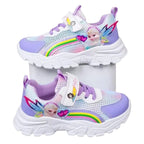 Tênis Infantil Frozen Velcro e Cadarço Feminino Tênis Infantil Frozen Velcro e Cadarço Feminino Loja do Bambino Roxo 26 (14.8cm) 