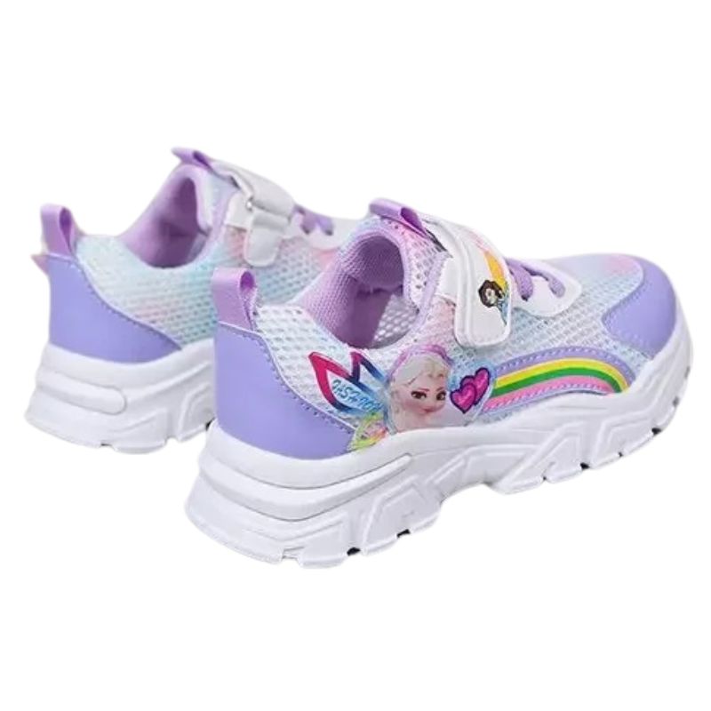 Tênis Infantil Frozen Velcro e Cadarço Feminino Tênis Infantil Frozen Velcro e Cadarço Feminino Loja do Bambino 