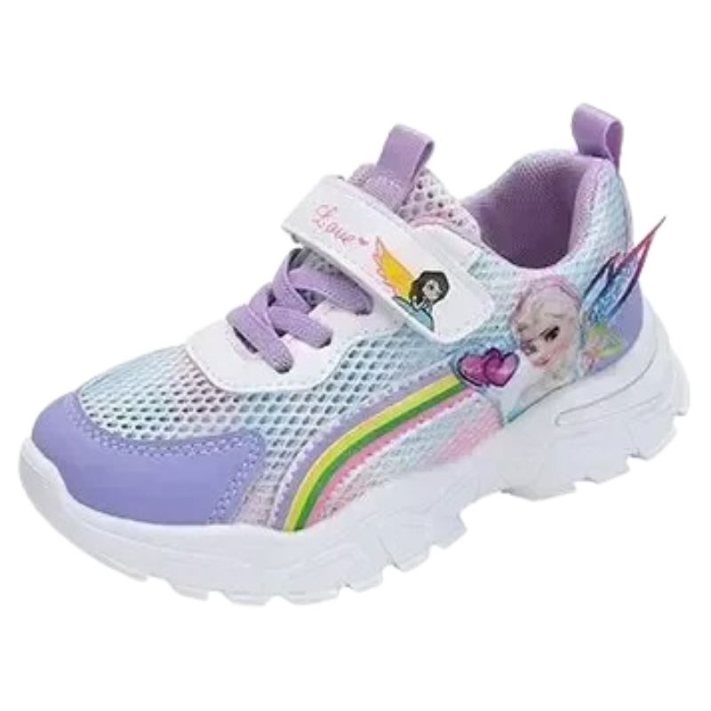 Tênis Infantil Frozen Velcro e Cadarço Feminino Tênis Infantil Frozen Velcro e Cadarço Feminino Loja do Bambino 