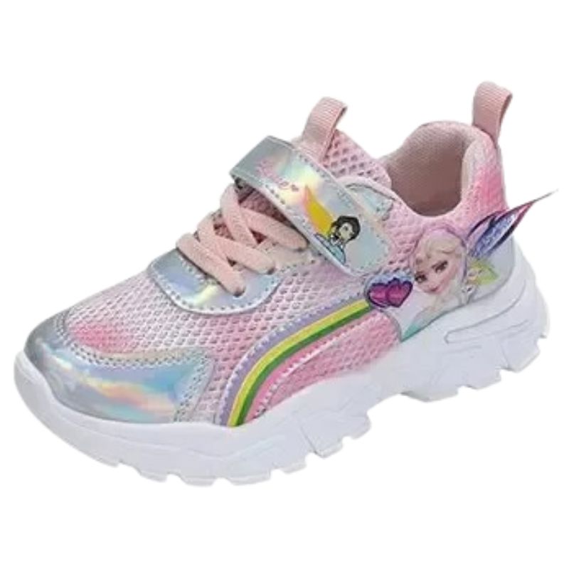 Tênis Infantil Frozen Velcro e Cadarço Feminino Tênis Infantil Frozen Velcro e Cadarço Feminino Loja do Bambino 