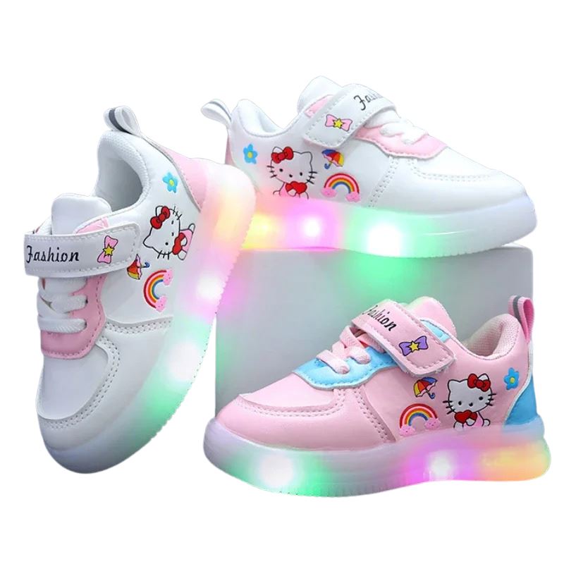 Tênis Infantil Hello Kitty para Crianças Tênis Infantil Hello Kitty para Crianças Loja do Bambino 