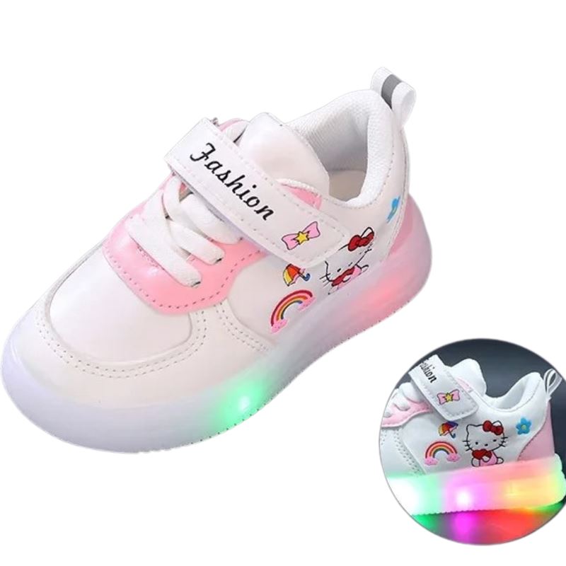 Tênis Infantil Hello Kitty para Crianças Tênis Infantil Hello Kitty para Crianças Loja do Bambino 