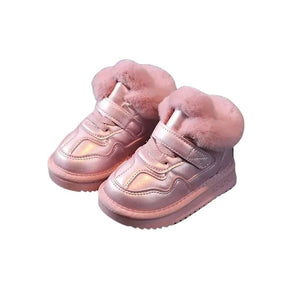 Tênis Infantil com Pelúcia interna Unissex Tênis Infantil com Pelúcia interna Unissex Loja do Bambino Rosa 22 (14cm) 