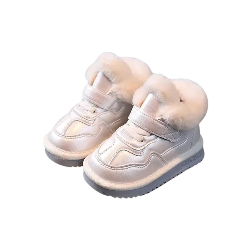 Tênis Infantil com Pelúcia interna Unissex Tênis Infantil com Pelúcia interna Unissex Loja do Bambino Branco 22 (14cm) 