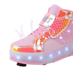 Tênis Infantil de Rodinha com Luz LED Recarregável Sport Tênis Infantil de Rodinha com Luz LED Recarregável Sport Loja do Bambino 