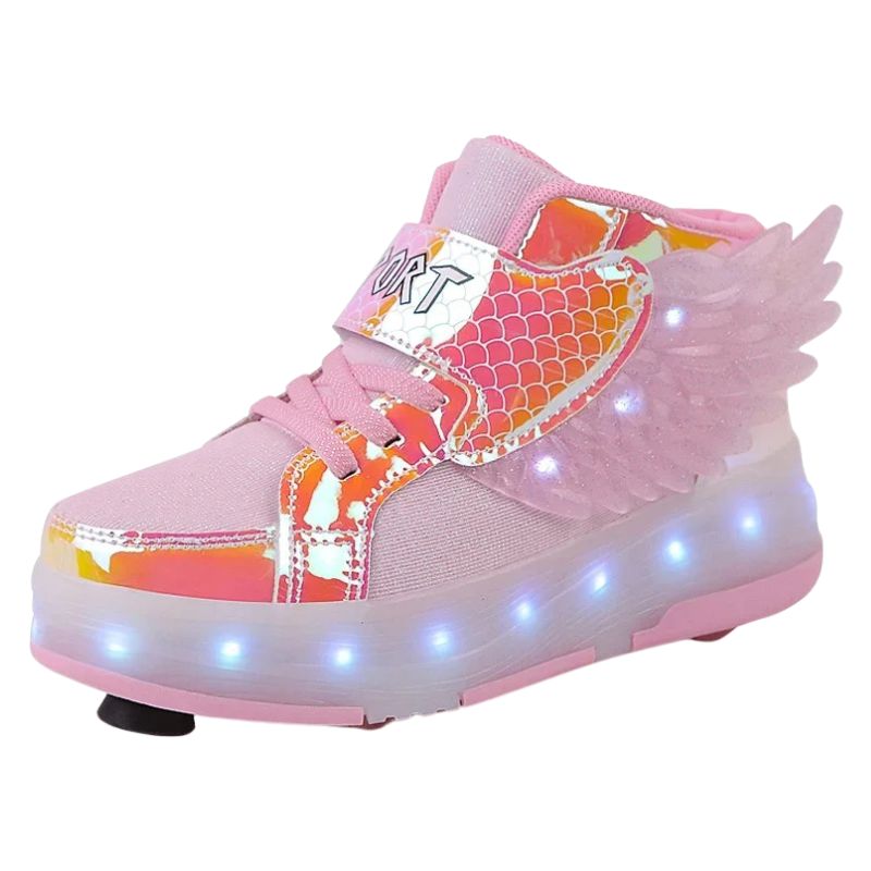 Tênis Infantil de Rodinha com Luz LED Recarregável Sport Tênis Infantil de Rodinha com Luz LED Recarregável Sport Loja do Bambino 