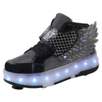 Tênis Infantil de Rodinha com Luz LED Recarregável Sport Tênis Infantil de Rodinha com Luz LED Recarregável Sport Loja do Bambino 