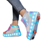 Tênis Infantil de Rodinha com Luz LED Recarregável Sport Tênis Infantil de Rodinha com Luz LED Recarregável Sport Loja do Bambino 