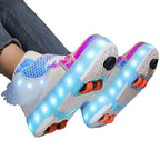 Tênis Infantil de Rodinha com Luz LED Recarregável Sport Tênis Infantil de Rodinha com Luz LED Recarregável Sport Loja do Bambino 