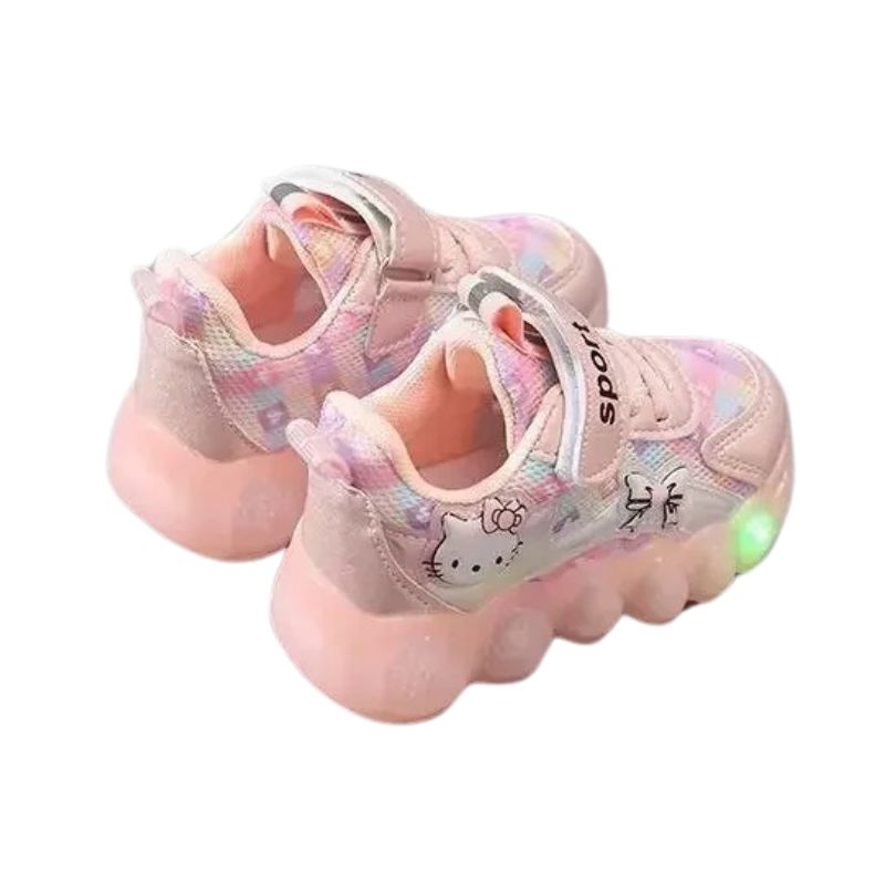 Tênis Hello Kitty com Led Infantil Tenis Hello Kitty com Led Infantil Loja do Bambino 